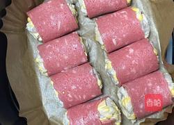芝士培根虾滑卷 空气炸锅的做法图解5
