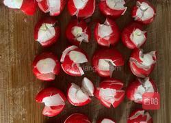 糖醋水萝卜的做法图解2