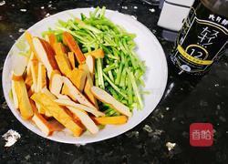 清爽芦蒿炒香干的做法图解4