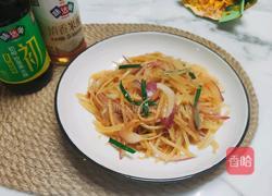 酸爽土豆丝的做法图解8