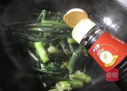 醋溜洪山菜苔的做法图解6