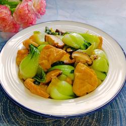 香菇豆腐油菜的做法[图]