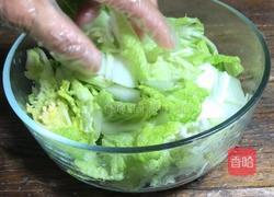 麻酱白菜的做法图解3