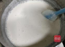 草莓蜜豆奶糕的做法图解4