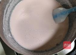 草莓蜜豆奶糕的做法图解6