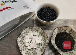 香浓黑豆浆的做法图解3