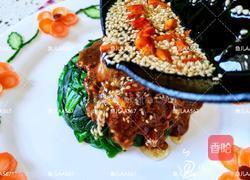 麻酱菠菜的做法图解12