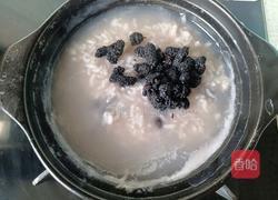 黑豆桑椹砂锅粥（简单版）的做法图解4