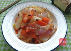 酱香洋葱胡萝卜的做法图解11