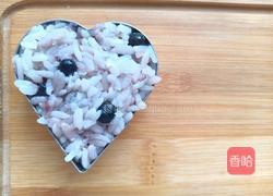 黑豆爱心饭团的做法图解6
