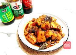 咸鱼烧花生的做法图解12