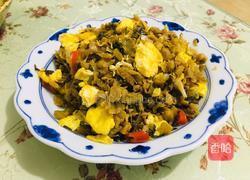 外婆菜炒鸡蛋的做法图解8