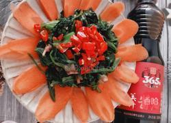 凉拌菠菜的做法图解5