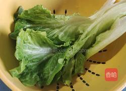 青菜米线的做法图解2