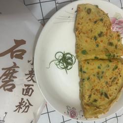 胡萝卜葱花鸡蛋饼的做法[图]