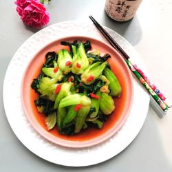 鲜露黄豆酱炒青菜的做法[图]
