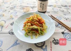 酱炒三色时蔬的做法图解9