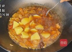 黄焖鸡烧土豆的做法图解6