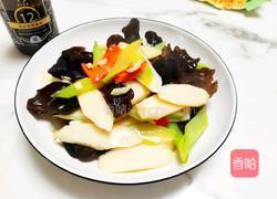 轻盐山药炒木耳的做法图解8