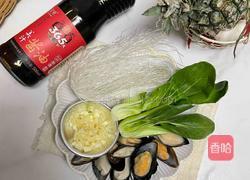 贻贝粉丝煲的做法图解1