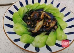 黑豆香菇小油菜的做法图解14