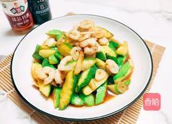 西葫芦炒虾仁的做法图解9