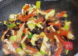 豆瓣酱素炒面的做法图解12