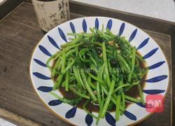 酱炒茼蒿的做法图解10