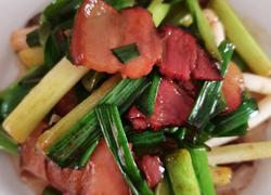 青蒜炒腊肉