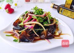 洋葱拌木耳的做法图解6
