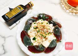 皮蛋伴豆腐的做法图解8