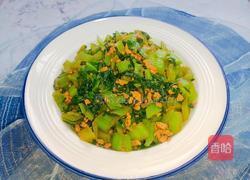 肉末炒春芥菜的做法图解11