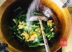 韭菜炒鸡蛋的做法图解9