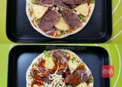 牛肉菠萝披萨(约7寸)的做法图解10