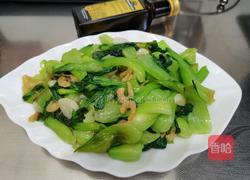 海米烧油菜的做法图解15