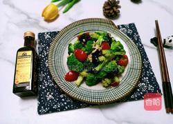 橄榄油拌西蓝花的做法图解10