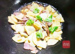 鲜香春笋炒火腿的做法图解14