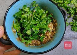 香菜肉饼的做法图解8