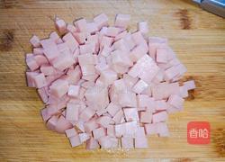 青豆玉米炒火腿的做法图解1