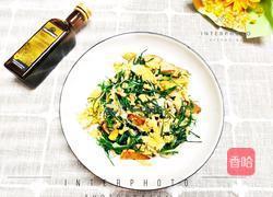 野蒜香干炒鸡蛋的做法图解11