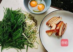 野蒜香干炒鸡蛋的做法图解3