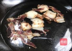 腊肉炒藜蒿的做法图解4