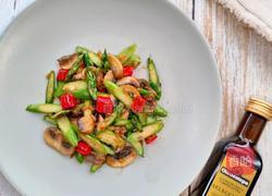 法式芦笋炒口蘑的做法图解14