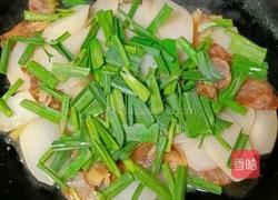 腊肠炒棒菜头的做法图解10