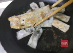 韭菜猪肉馅锅贴的做法图解9