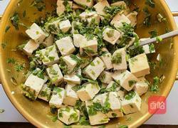 香椿芽拌豆腐的做法图解6