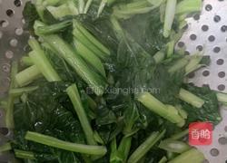 炝炒菜心的做法图解2