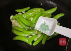 清炒甜豆的做法图解7