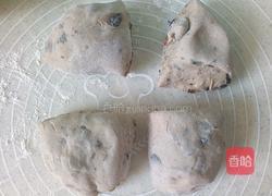 葡萄干花环面包(一次发酵)的做法图解7