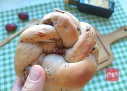 葡萄干花环面包（一次发酵）的做法图解15